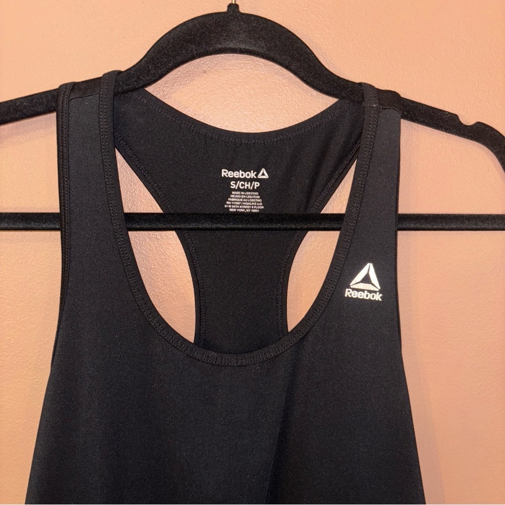 Reebok Women’s US Performance Mesh Tank Top Black Size Small - Picture 3 of 7